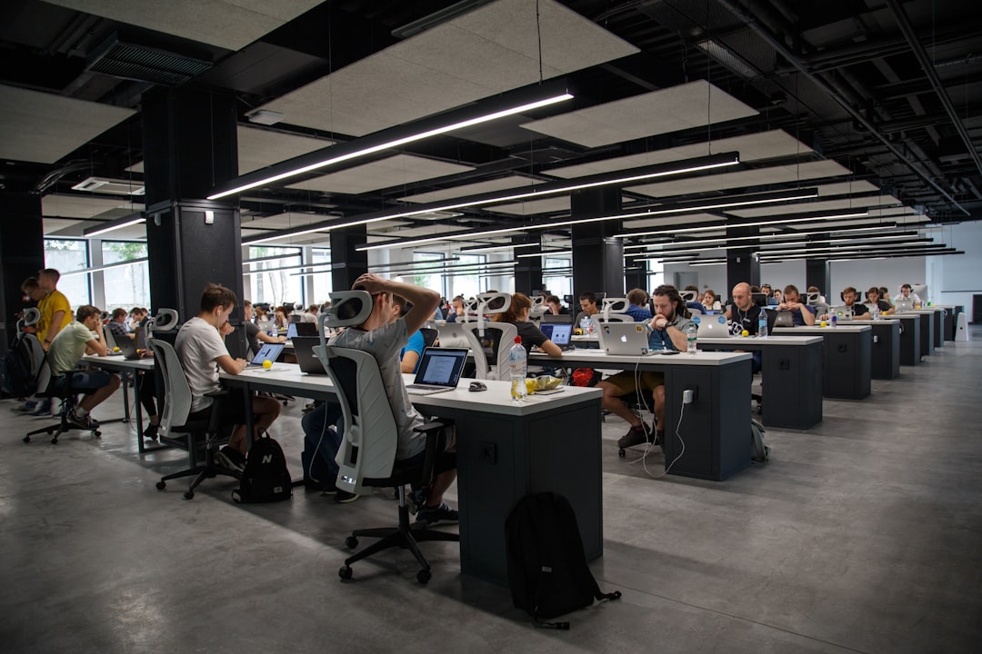 irvine seo company — people doing office works